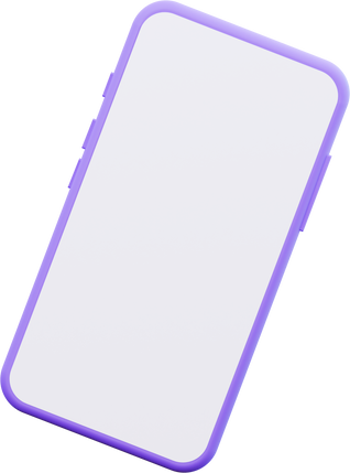 Mobile phone with a white screen